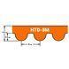 Ремінь HTD-8M 1224 (z=153) Omega Optibelt (Німеччина), зубчастий HTD8M000057 фото 4